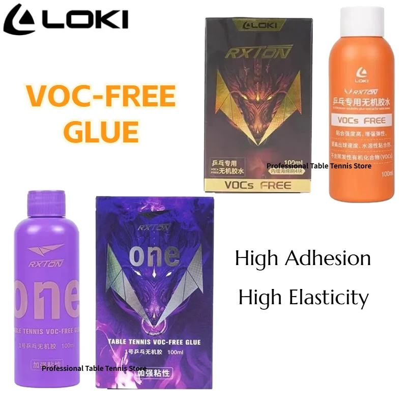 

Original LOKI 100ml Water-Based Booster Glue for Table Tennis Racket Ping Pong ITTF Approved No-VOC Sports Fitness Equipment