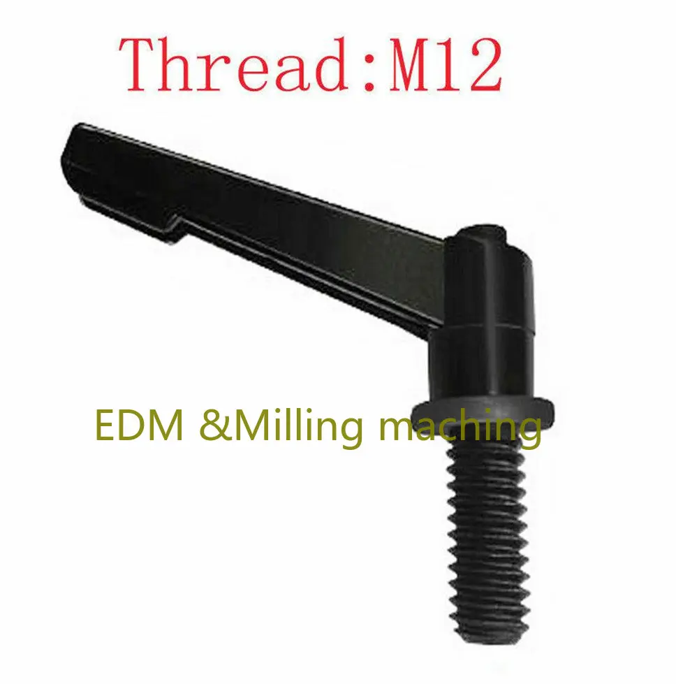 1pcs CNC Milling Machine Table Lock Bolt Handle Vertical Fit For Bridgeport Mill Tool