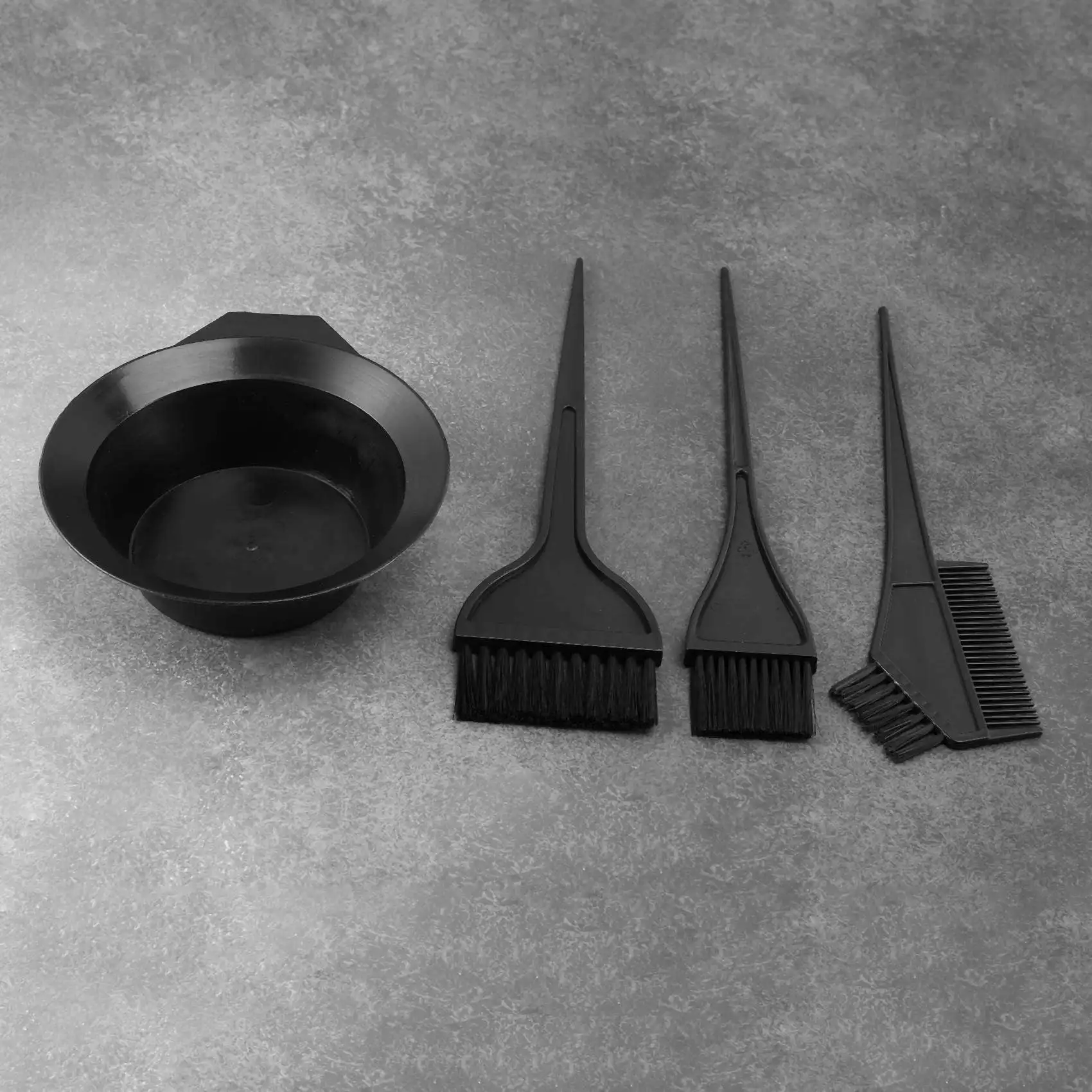 B25B 8X Hair Color Dye Bowl Comb Brushes Tool Kit Set Tint Coloring