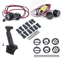 MIBIDAO Simulation Safari Snorkel for Axial SCX10 I II III Jeep Wrangler Gladiator 90046 1/10 RC Crawler Car Body Shell Parts