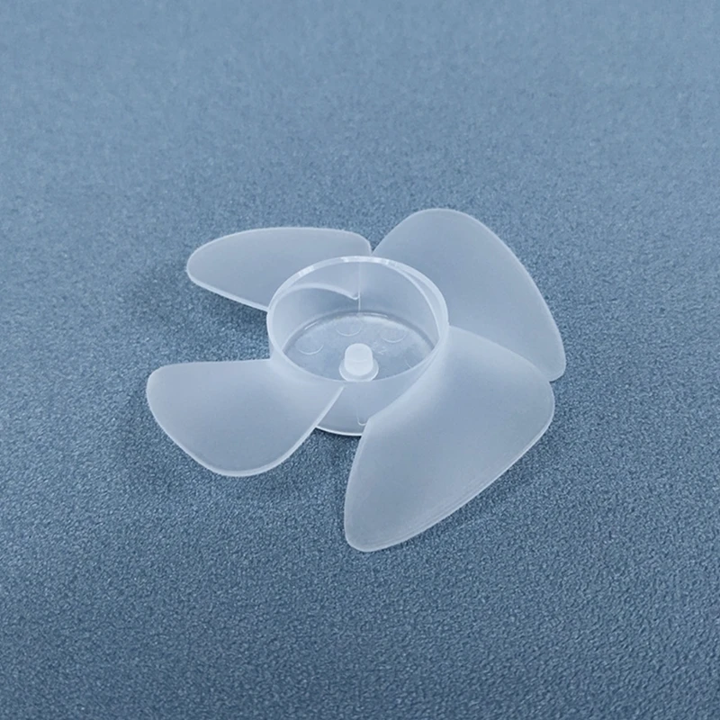 Mini Desk Replacement Fan Blades Plastic Fan Blades Replacement Small Hair Dryer Fan Leaves Fan Motor Accessories