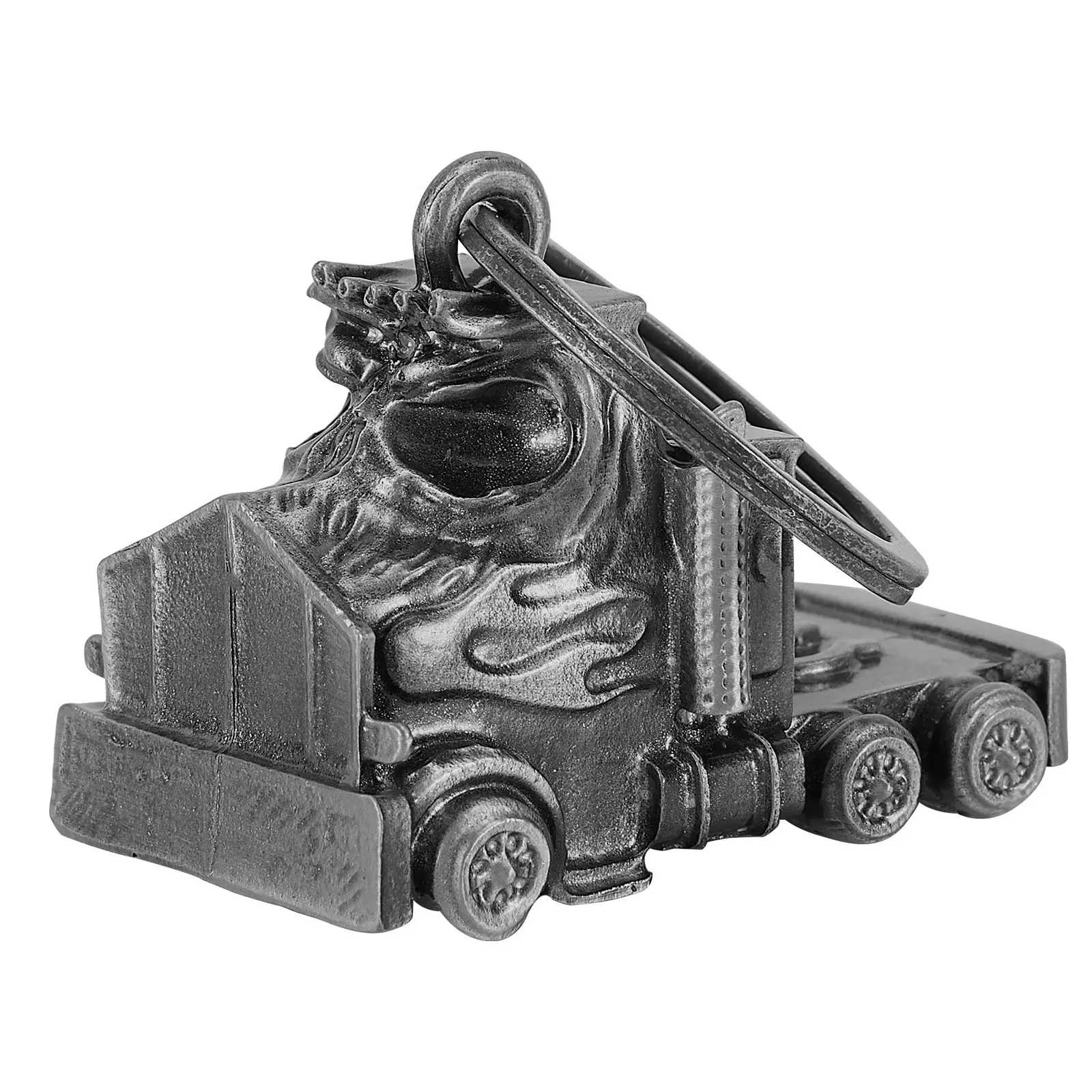 

3D-колокольчик для мотоцикла в виде черепа грузовика, ангел-хранитель от гремлинов, колокольчик для байкеров, для мужчин и женщин, подарок на удачу