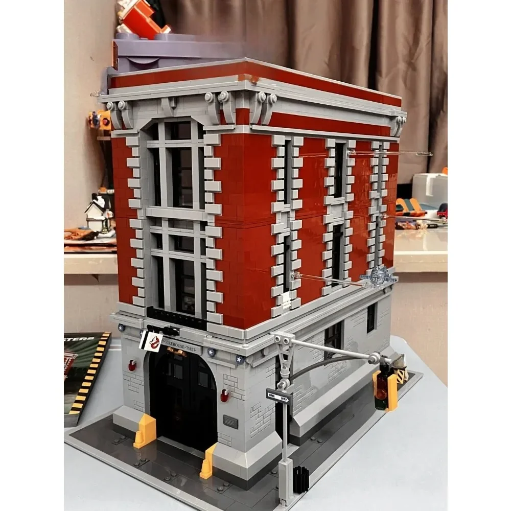 مجموعات مكعبات بناء للحماية من الحرائق 75827 متوافقة مع جزيئات ليغو مناسبة لهدايا عيد الميلاد 4634 قطعة