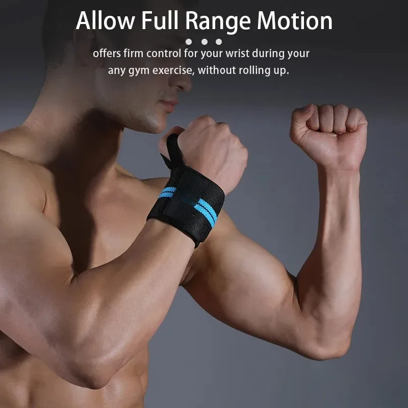 1-teilige verstellbare Handgelenkstützbügel zum Gewichtheben mit Daumenschlaufe, Unisex-Reckstange, Fitnessstudio, Fitness-Armband