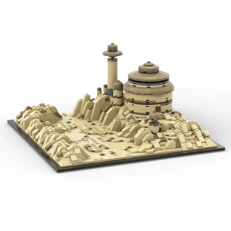 Star Movie Modello Moc Mattoni da costruzione Desert Emperor Palace Tecnologia Blocchi modulari Regali Giocattoli di Natale Set fai da te Assemblaggio