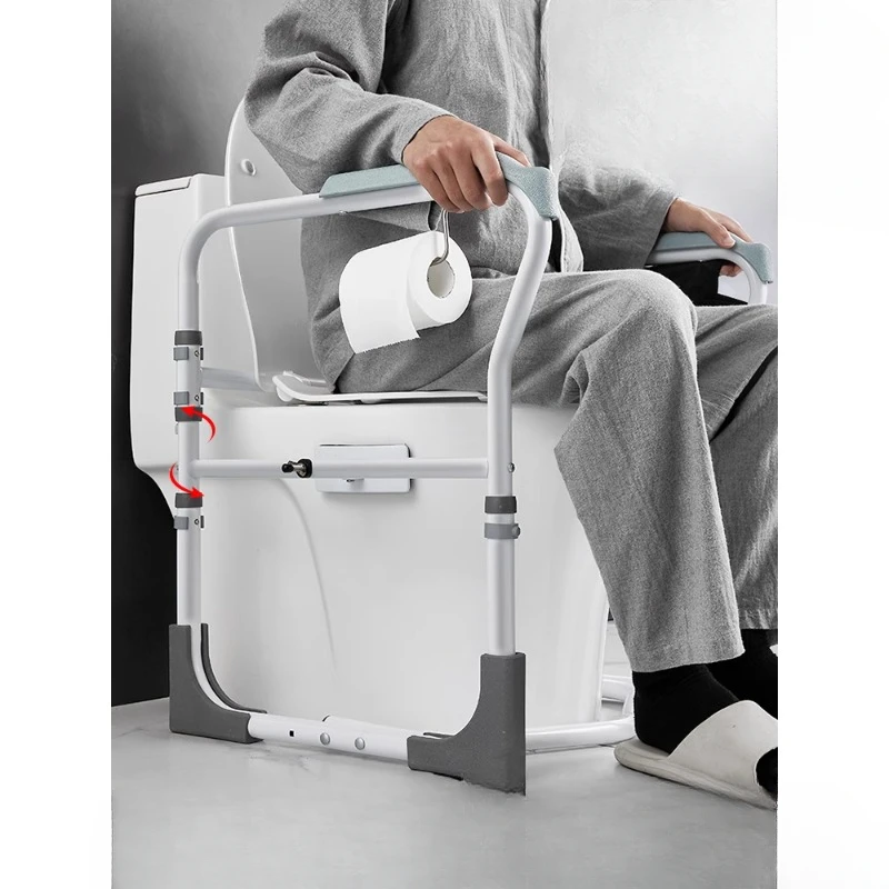 

Toilet armrest rack, elderly safety toilet, elderly toilet seat, stand up assist rack, household use, no punching