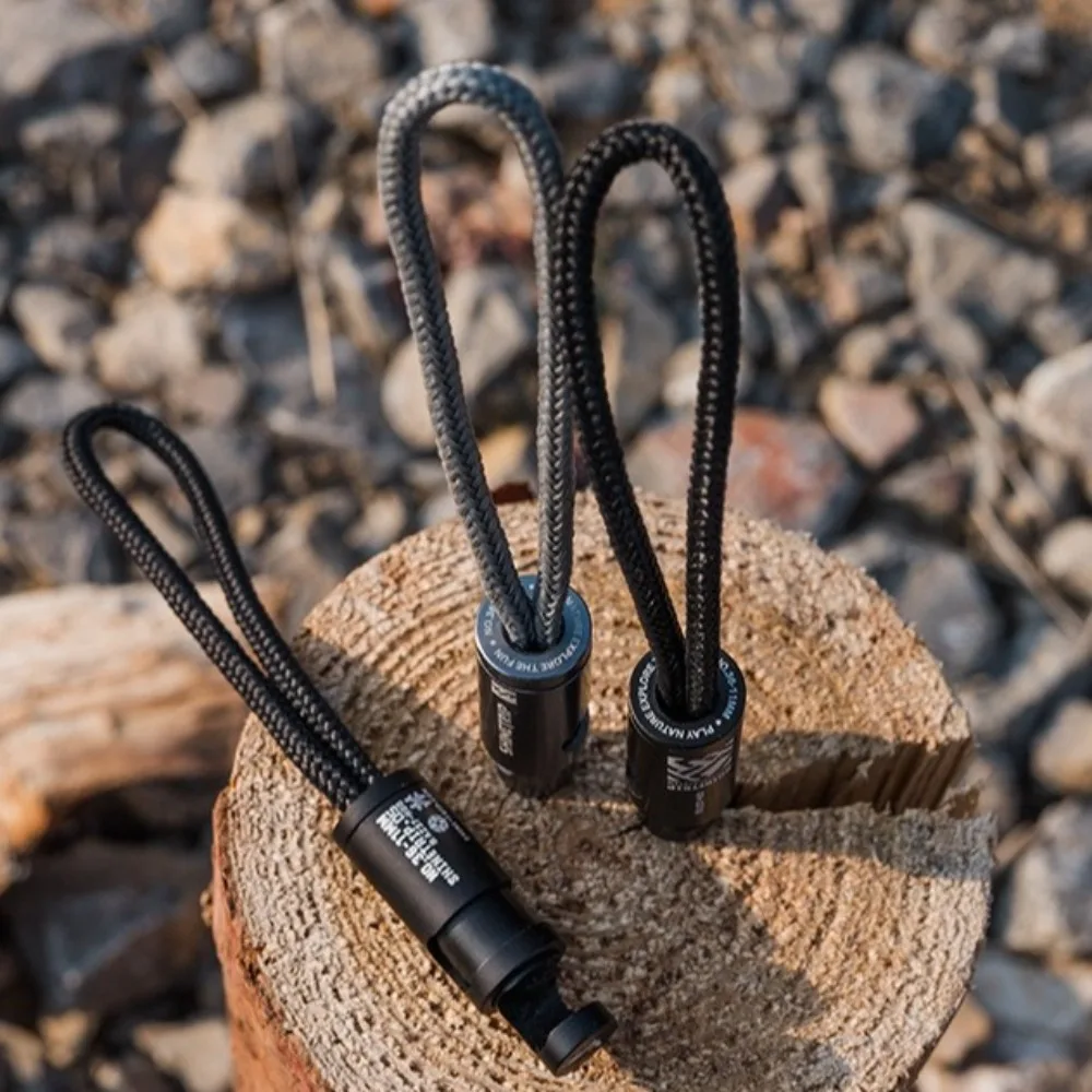 Pressing Wind Rope Hanger Aluminum Alloy Windproof Buckles Tent Hook Multifunction Lightweight Hang Buckle Travel Accessories
