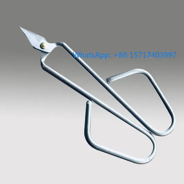Lamplighter, pointed nose scissors, modified K-shaped bubble diamond scissors, duck bill scissors