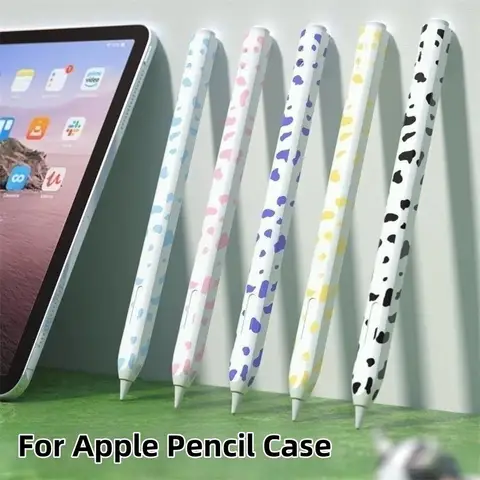 Pencil Case for Apple Pencil Pro and Pencil 2nd Generation USB-C Protective Cover Soft Silicone Shockproof Tablet Stylus Sleeve