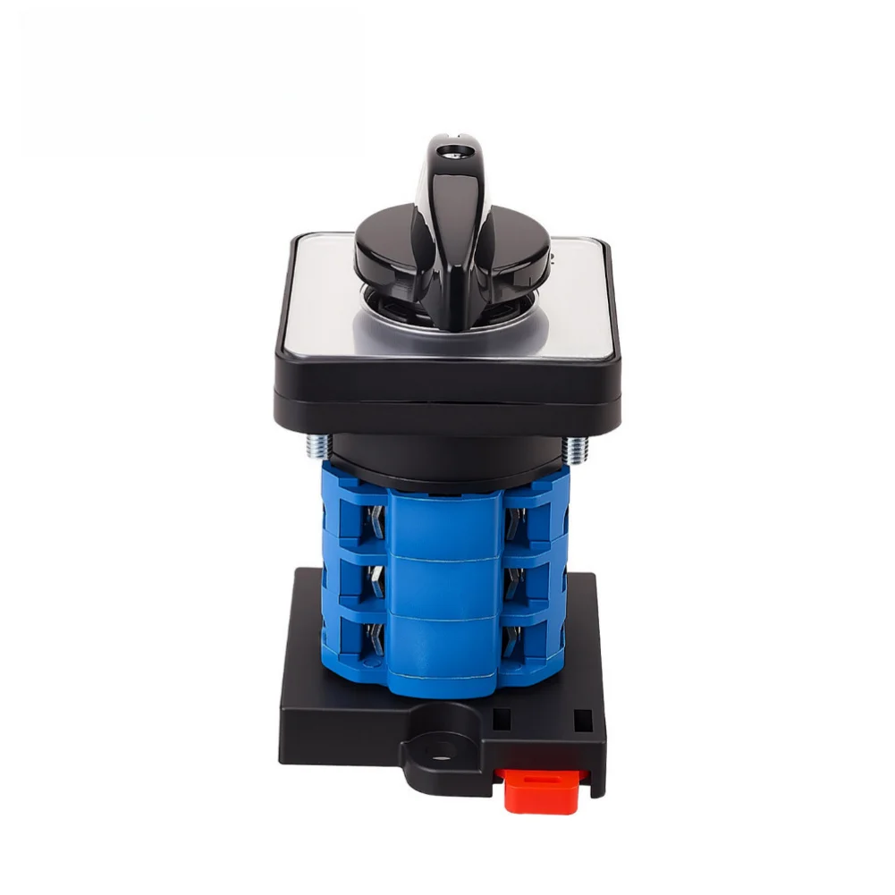 3 Position Switch As Show Changeover Switch 3 Tier Terminals 20A Rated Current 4 Sections Design Flame-retardant Shell