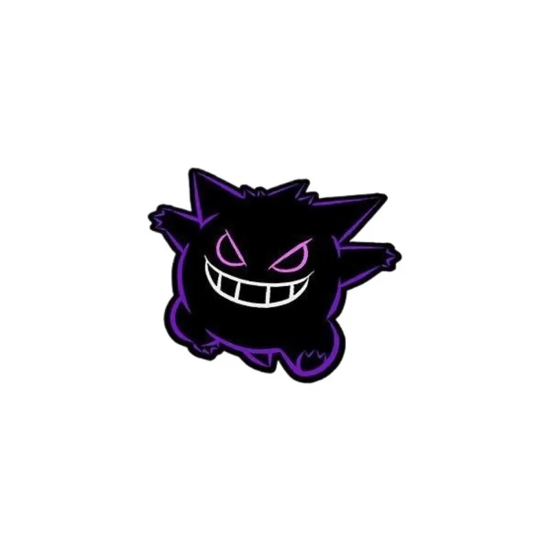 Pokemon Stickers Creative Cartoon Anime Gengar Line Reflective Car Personalized Stickers Motorcycle Electric Car Scratch Decals