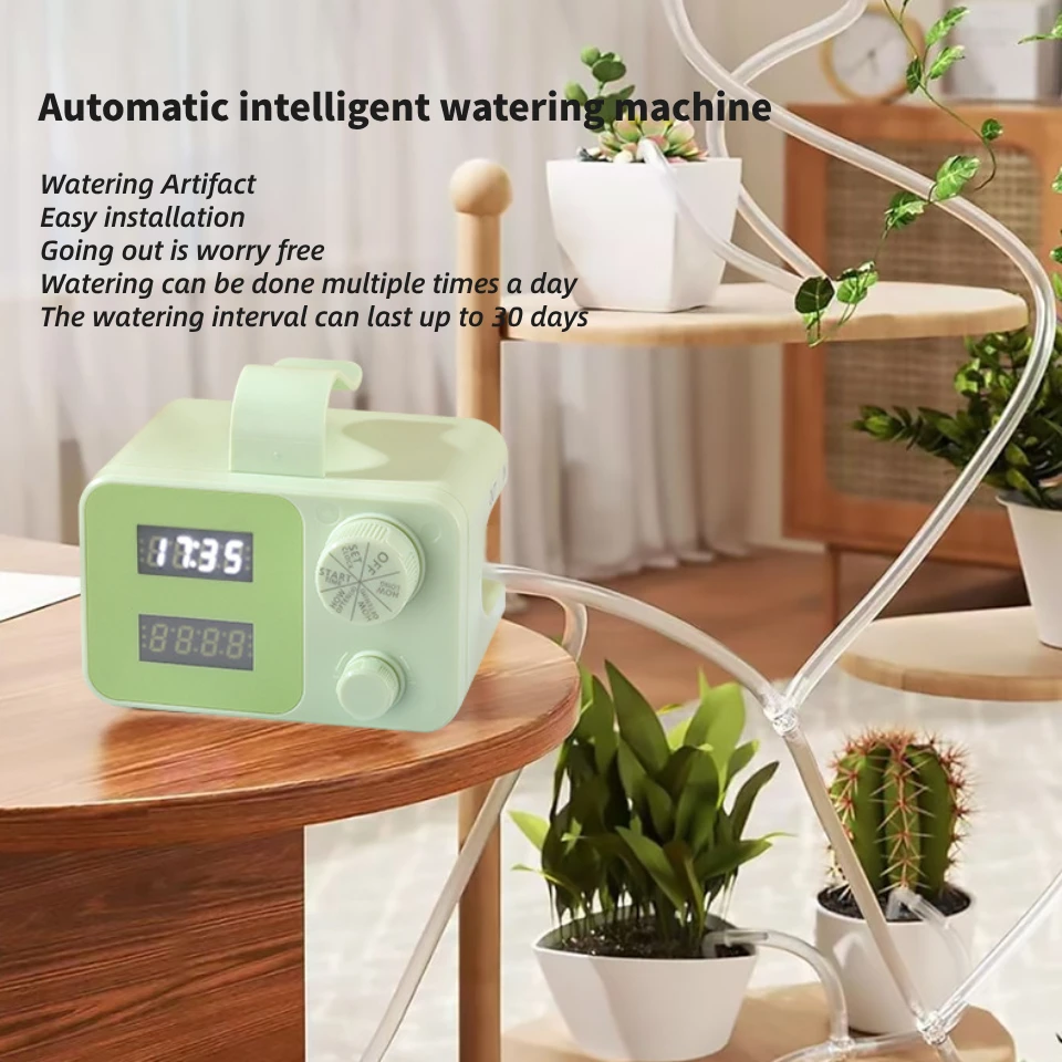 Automatic watering machine Intelligent timed watering device for potted plants Timed drip irrigation system up to 20 potted