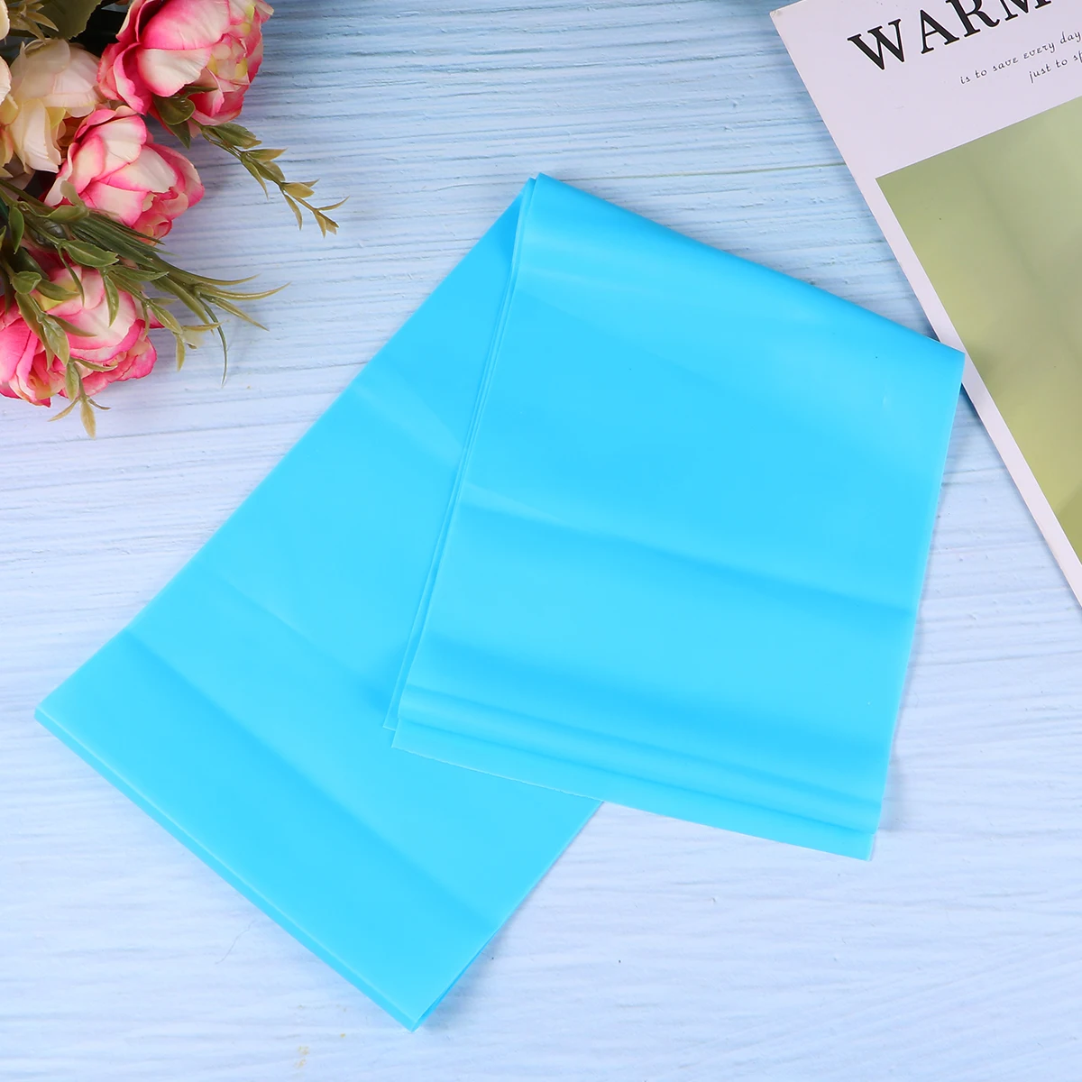 

3Pcs 1.5m Yoga Stretch Band Strong Durable Straps for All Levels of Intensity Pink Purple Blue Yoga Strap Stretch Band