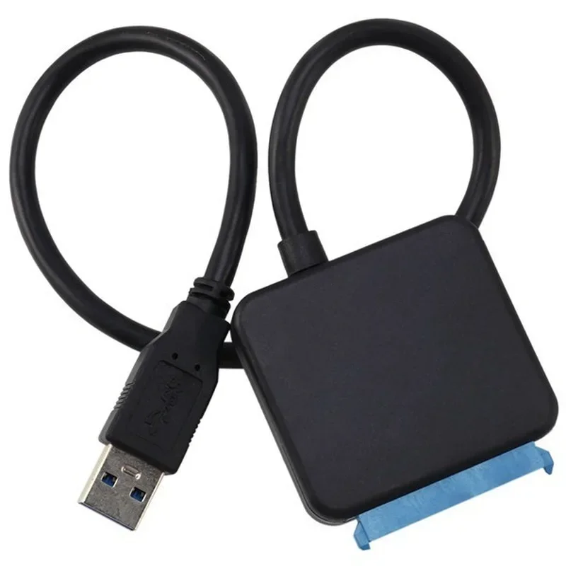 

USB 3.0 к SATA 7PIN + 15PIN Кабель Easy Drive 2,5 дюйма 3,5 дюйма SSD HDD Жесткий диск 10 ТБ 5 Гбит/с Поддержка линии расширения Разъем расширения
