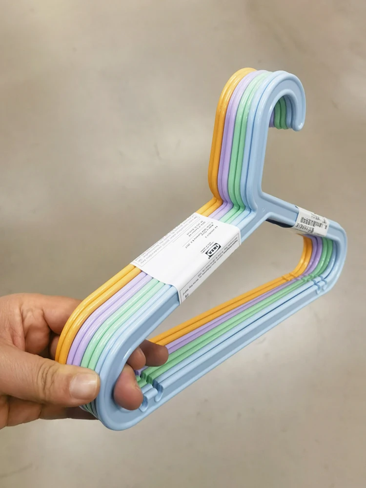 Perchas de Plástico Antideslizantes para Ropa de Niños, Perchas para Secar Ropa sin Dejar Marcas, Perchas para Ropa de Bebé, Perchas para Ropa Infantil