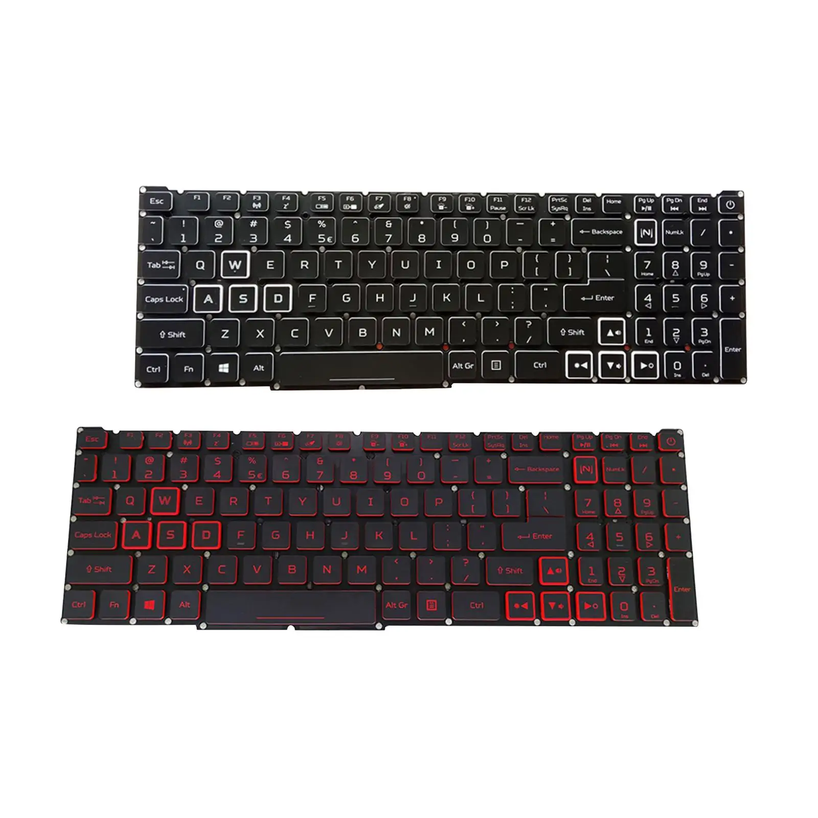 

Laptop Keyboard with Colorful Backlight for 300 PH315-52 54 45 55 AN515 57 PH317-51 317