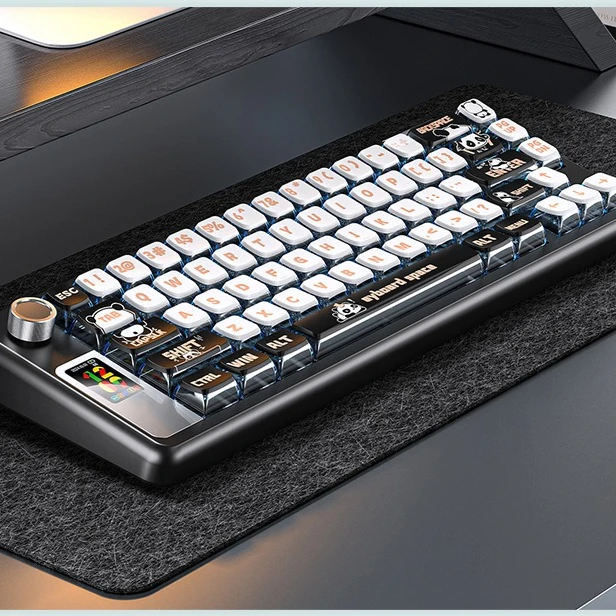 

Y65S Mechanical Keyboard Wireless Bluetooth Tri-mode Customized 65% 1.2mm PCB GASKET Hot-swap RGB Office Gaming Keyboard