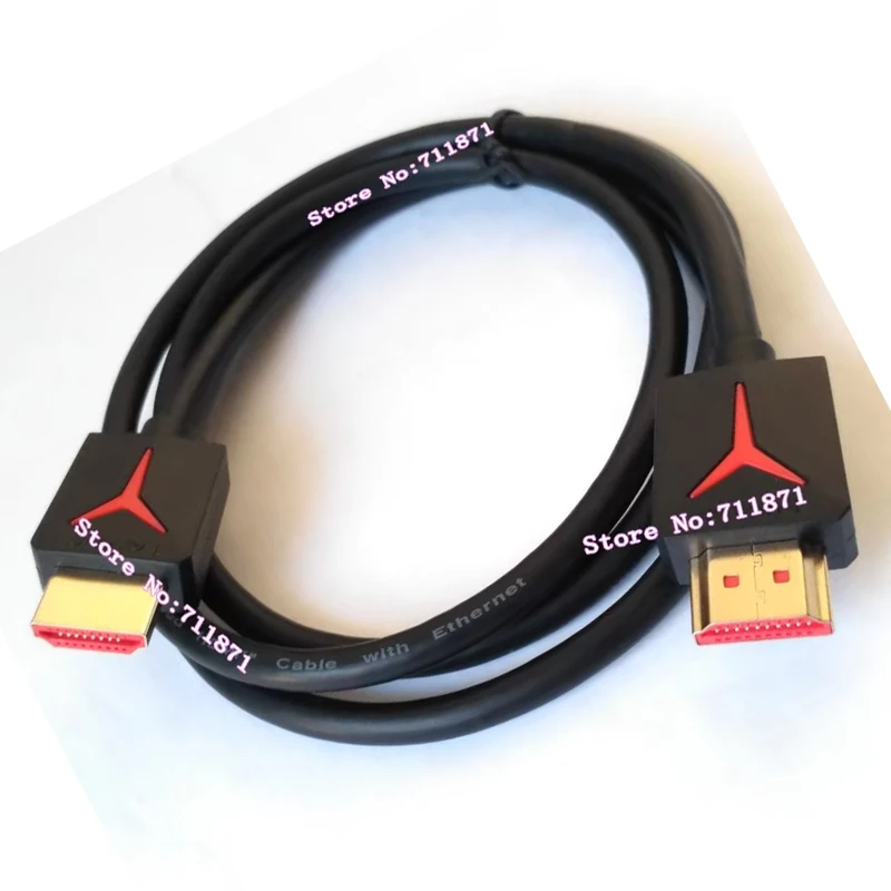 24K Gold Plated With Ethernet support 3D 4K HDMI-Compatible Cable Line High Speed 19p Pin Core HDTV Line cable For HD TV Player