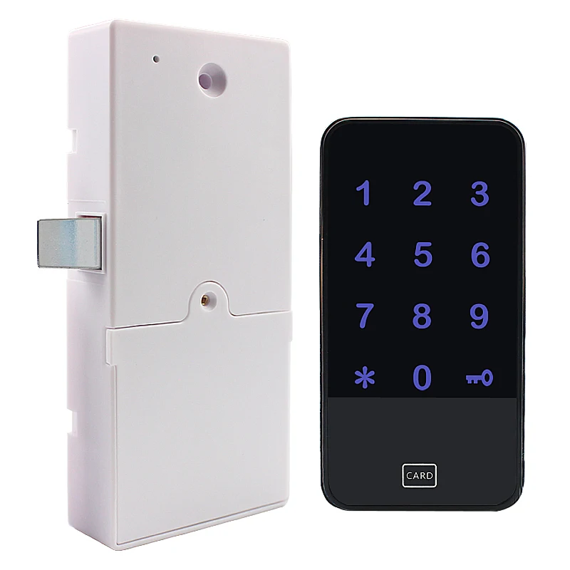 Smart drawer door lock RFID card inductive access control electronic lock household wardrobe lock