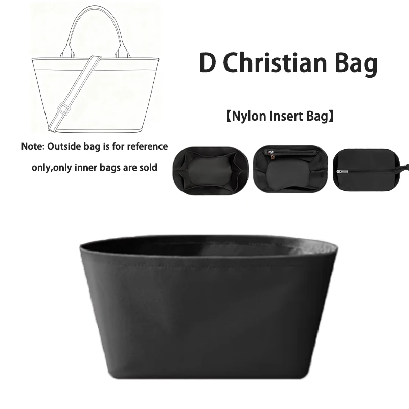 

Нейлоновая сумка-органайзер EverToner для D, христианская сумка, сумка для макияжа, органайзер, внутренняя сумка, портативная дорожная косметичка