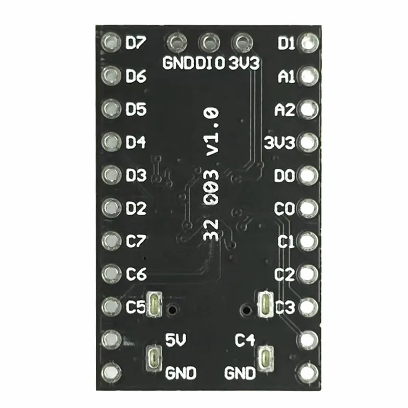 TYPE-C płyta rozwojowa minisystemu CH32V003 do RISC-V Nano CH32V003F4U6 Chip USB 22 PinPin