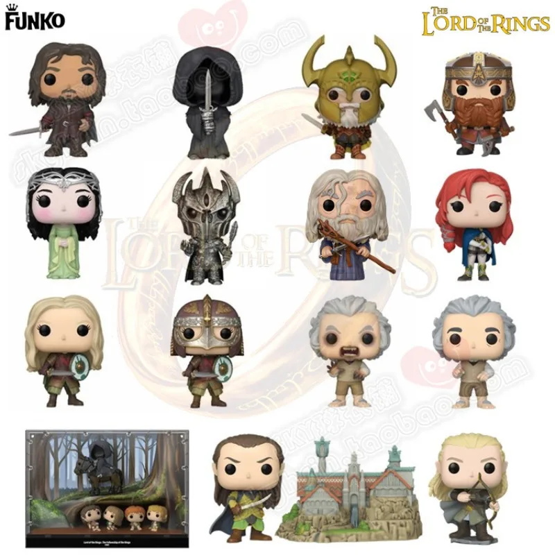 Figura Funko Pop Original de El Señor de los Anillos: Baggins/Samwise/Elrond/Alwin/Eowyn, Regalo de Cumpleaños, Regalo de Navidad