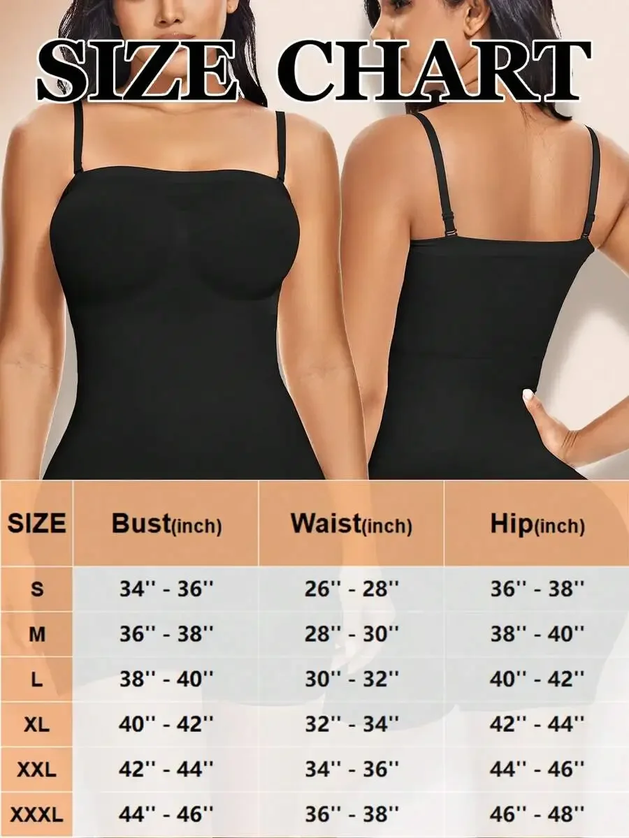 Women's Shapewear Rompers Strapless Bodysuit Shaper Jumpsuits Suitable For Outdoor Wear Body Shaper Bodysuit With Tummy view 4