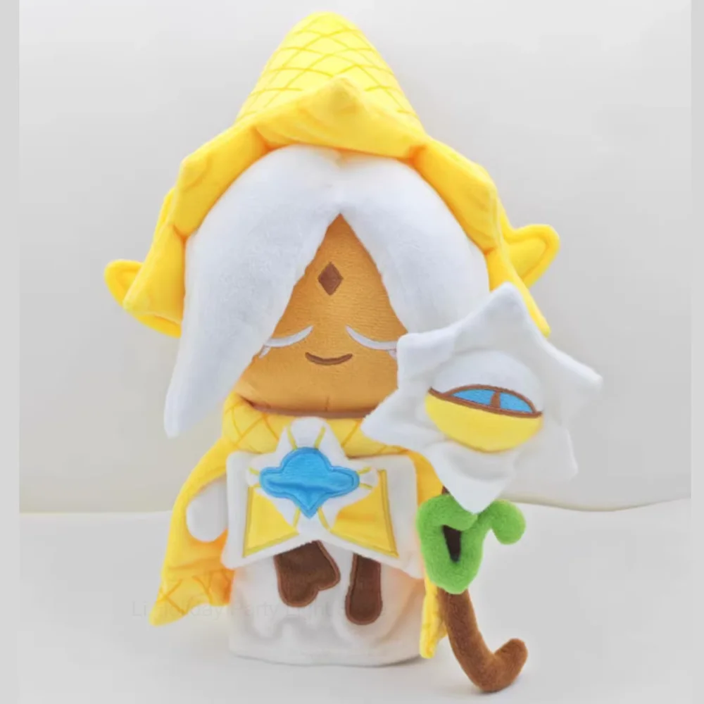 

Плюшевая кукла-печенье Pure VALLA 2026, 30 см, Желтый молочный печенье-бисквит, мягкая игрушка, коллекционная игрушка для фанатов, подарки на праздники и дни рождения