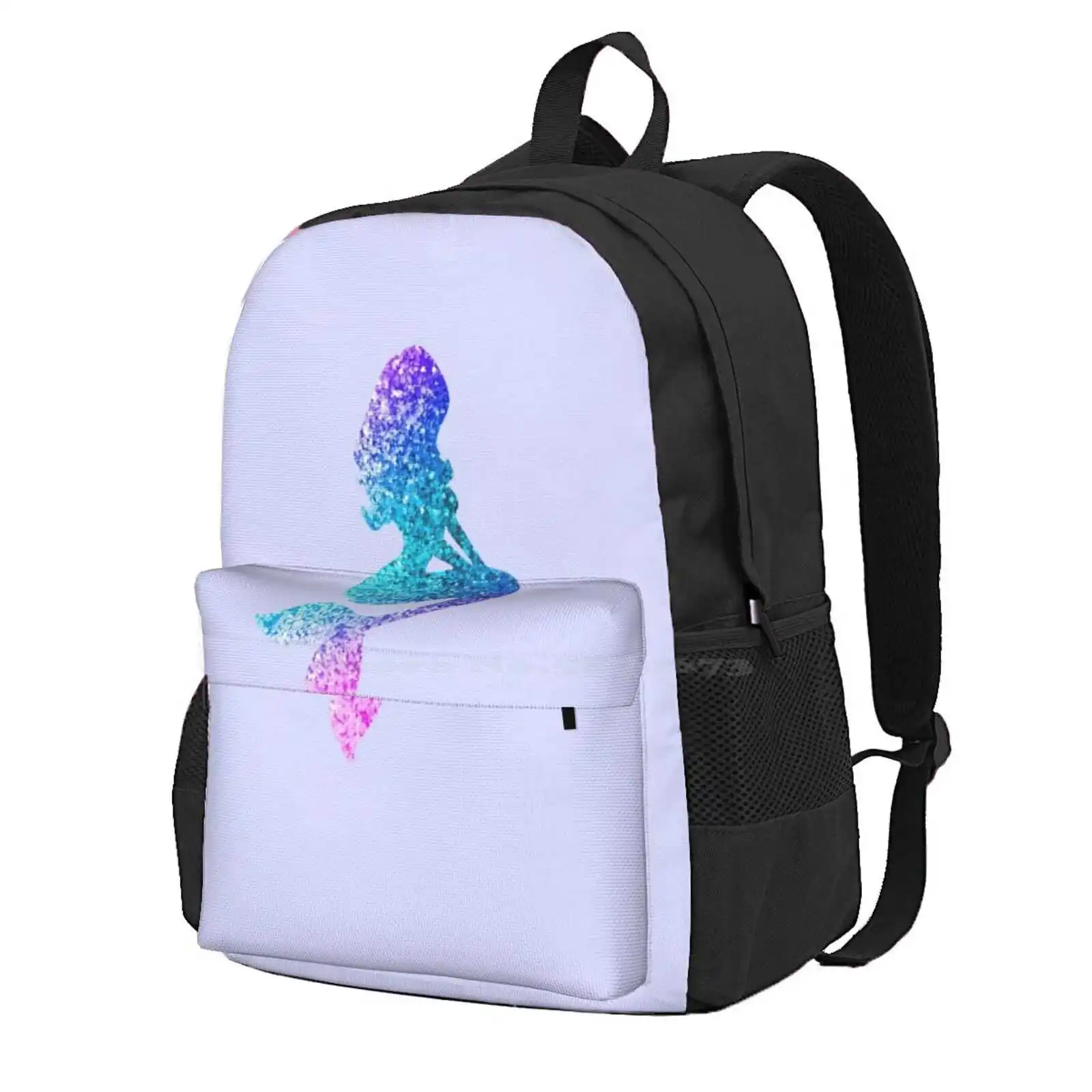 Mermaid Hot Sale Schoolbag Backpack Fashion Bags Save The Mermaids Save The Planet Keep Our Oceans Clean Environment Save The