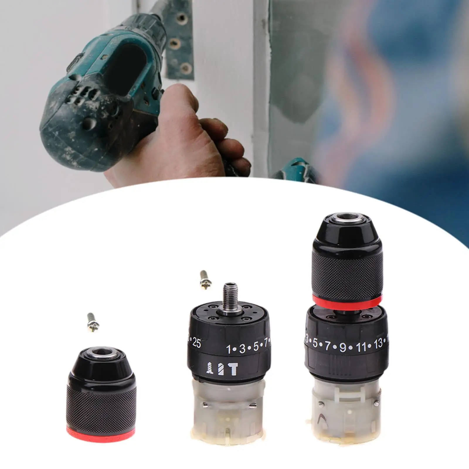 เจาะ Chuck Adapter Quick Change Attachmduty โลหะมัลติฟังก์ชั่นเครื่องมือสําหรับ Home Improvement เจาะ Centering แกะสลัก