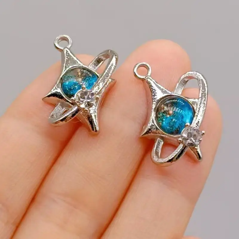 Popular Universe Star River Necklace Women's Fashion All-match Pendant Titanium Steel Necklace Jewelry