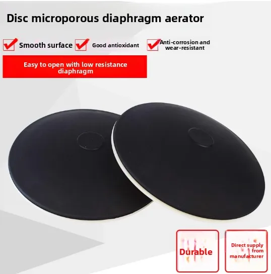 

5pcs EPDM Rubber 215 Fine Bubble Air Disc Diffuser Micro Rubber Bubble Air Aeration Aerator For Fish Pond Farming