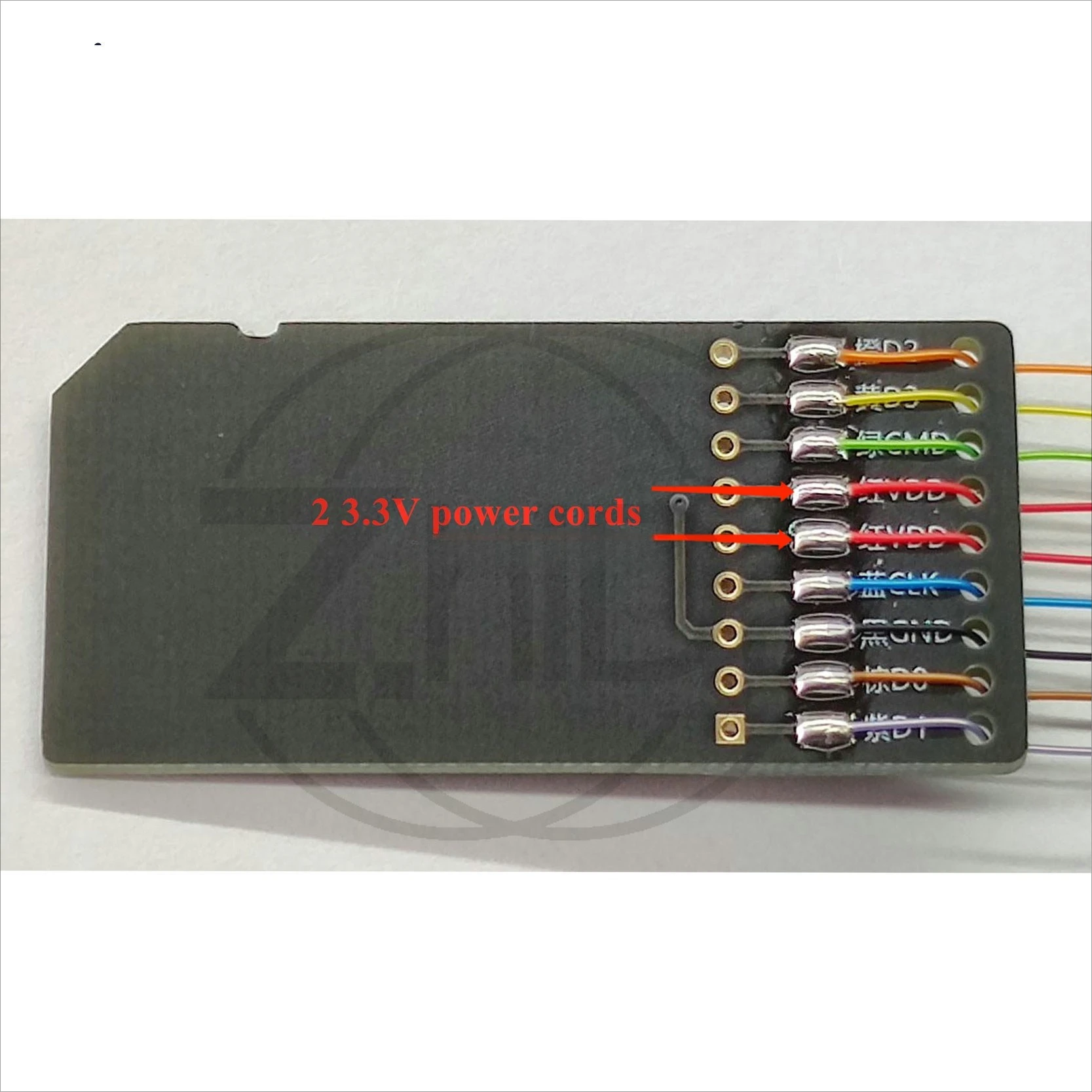 أداة صيانة مضيف الصوت لمنفذ SD/PCB - توطين البيانات EMMC والقراءة/الكتابة #3