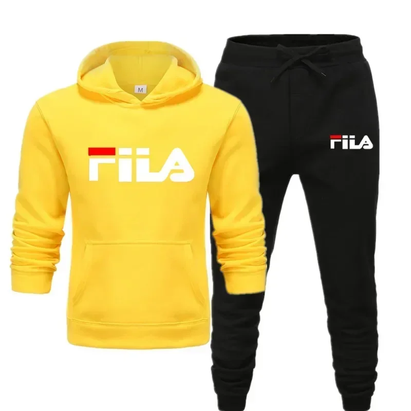 Classic Couple Hoodie 2‑Piece Tracksuit Set - view 4