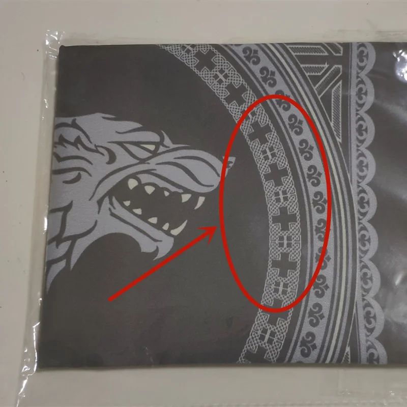 ستارك العلم الأسر ديكور المنزل الذئب التنين راية تزيين أغنية من الجليد والنار #2