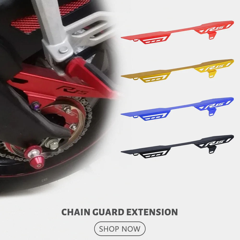 

Motorbike Accessories For Yamaha YZF-R15 YZFR15 V3 2017 2018 2019 2020 Aluminum YZF R15 V3 Sprocket Cover Chain Guard Protector