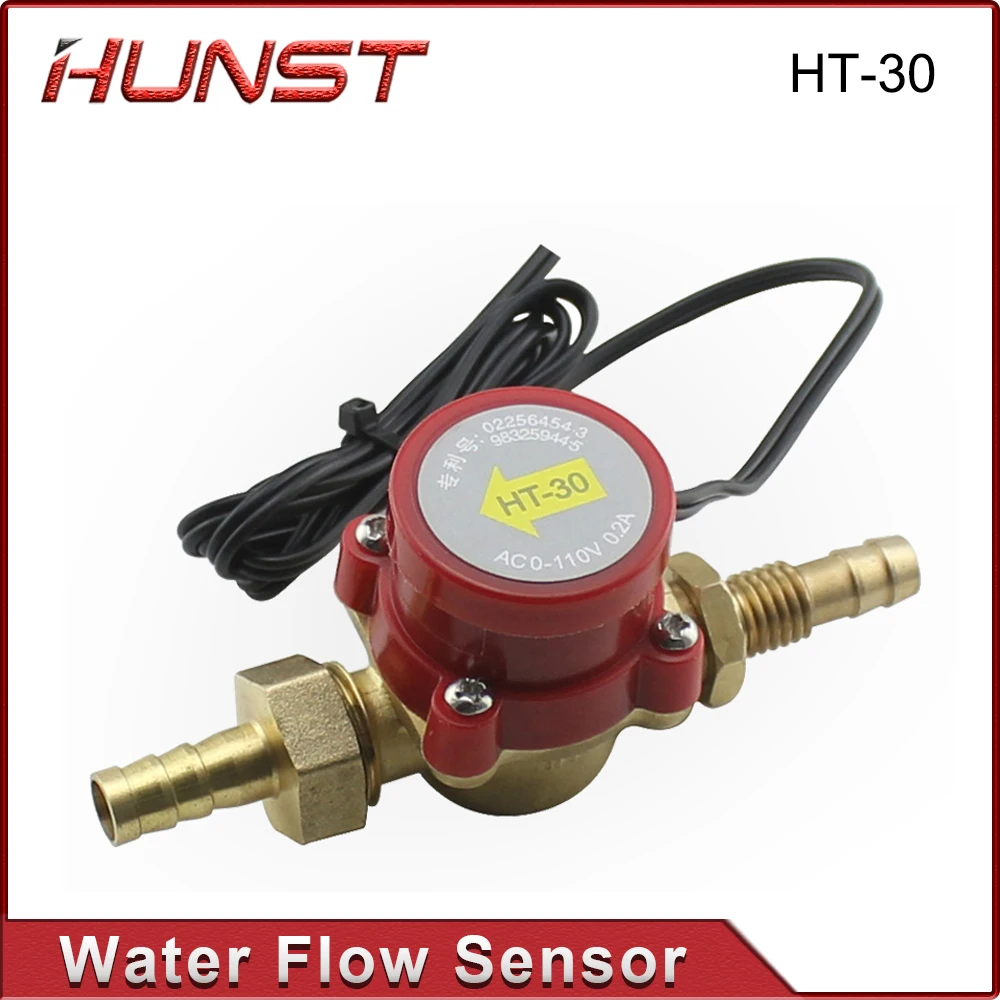 Imagem -04 - Hunst Sensor de Interruptor de Fluxo de Água 10 mm Bico Ht30 Água Proteger para Gravação a Laser Co2 Máquina de Corte