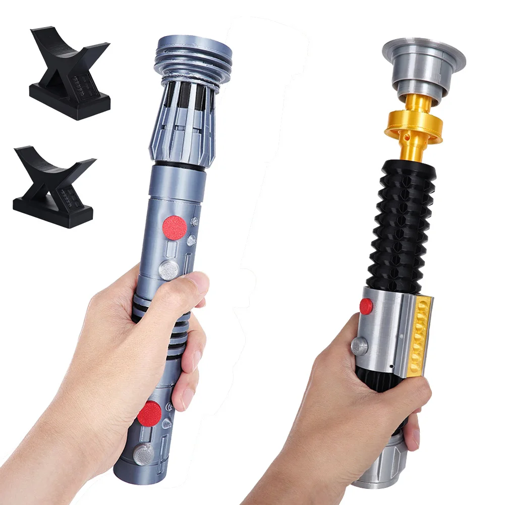 

Disguise Obi Wan Hilt of Saber Luke Handle Movie Space Battle Cosplay Costume Accessories Adult Men Roleplay Fancy Party Props