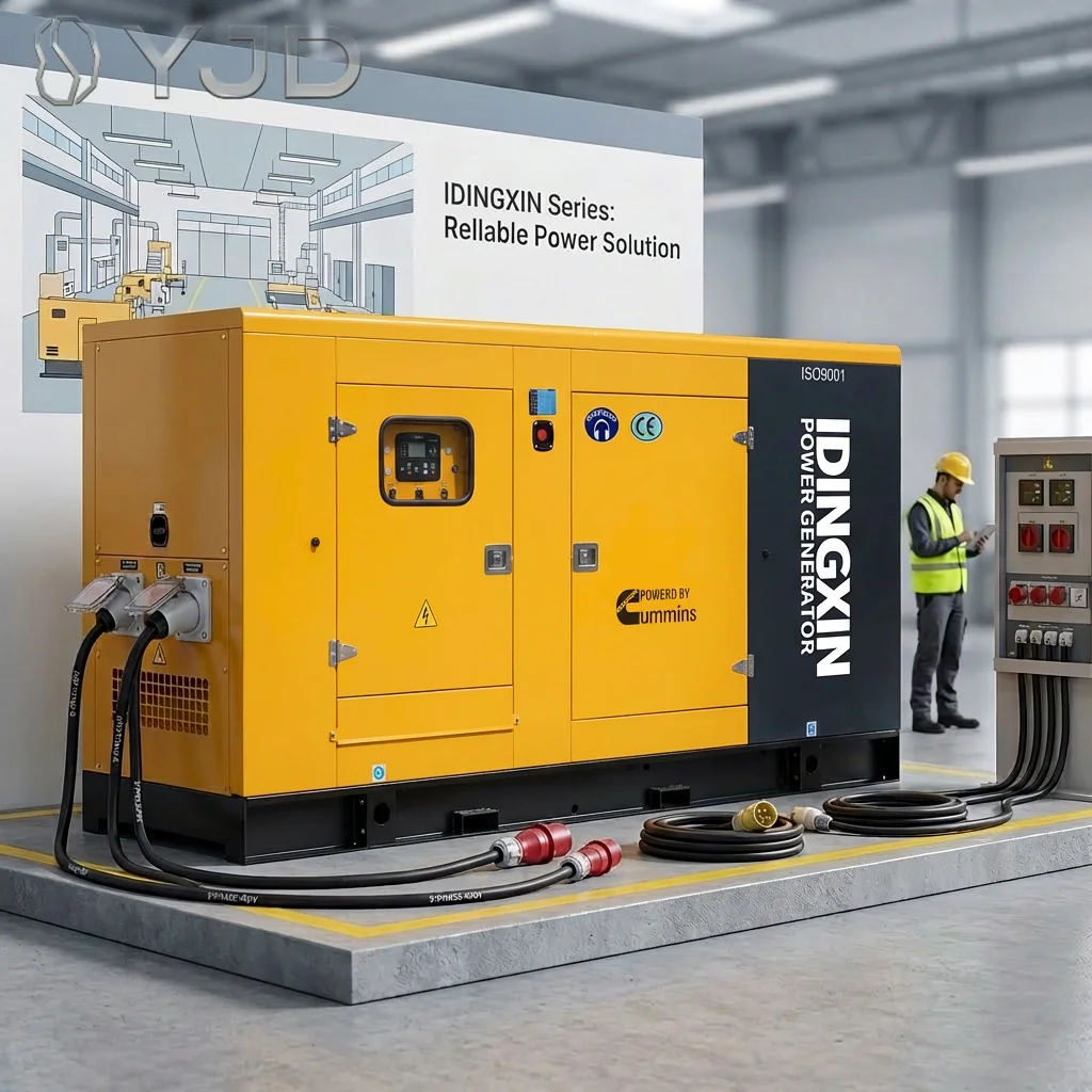 Cumins Diesel Generator 30kva 50kW 100kVA 200kva Silent Type Soundproof Genset with ATS Smart Controller 50Hz/60Hz CE Certified
