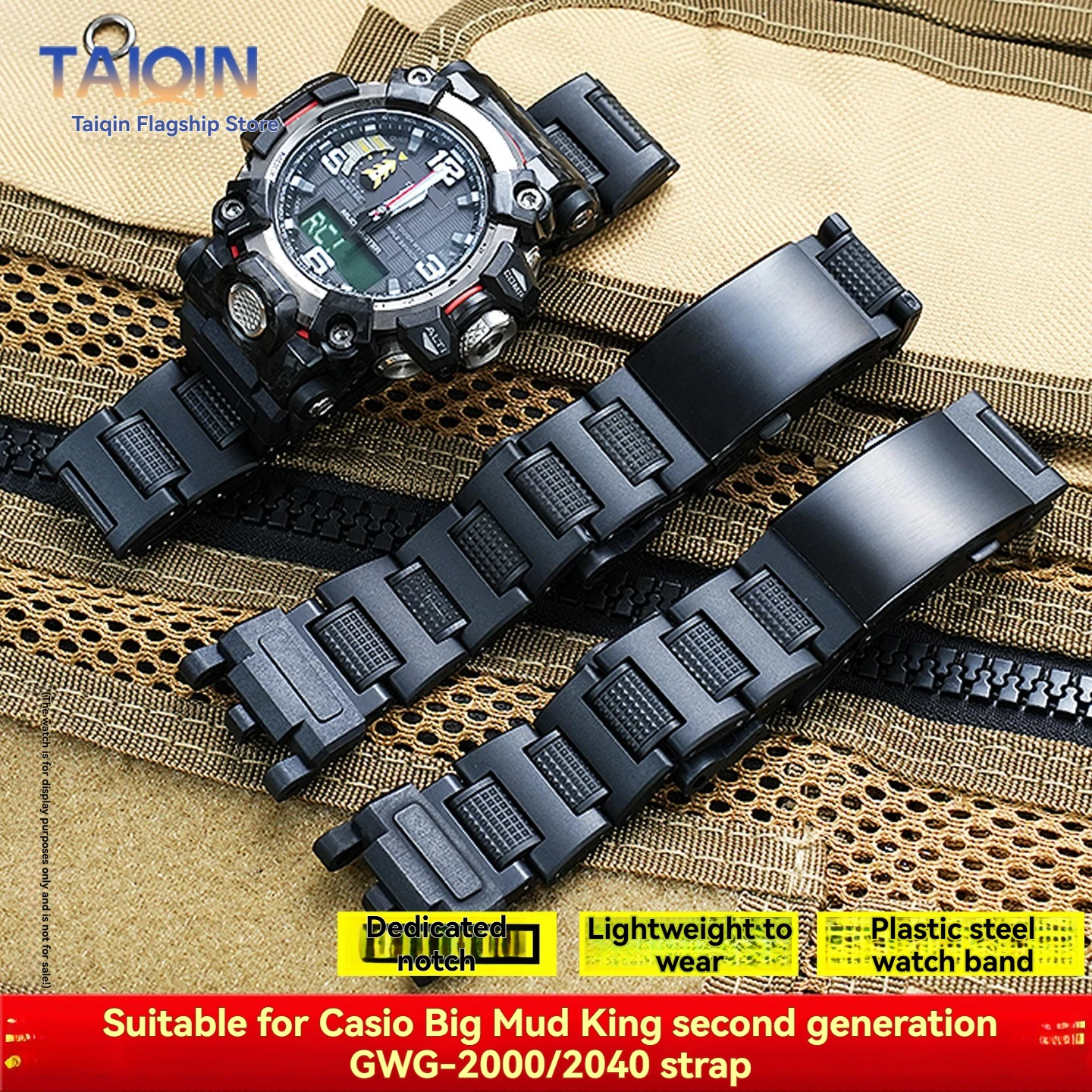 gwg-2000-修正されたプラスチック鋼時計バンドカシオ-g-shock-5678-gwg-2000-2040-軽量ストラップメンズブレスレットリストバンド