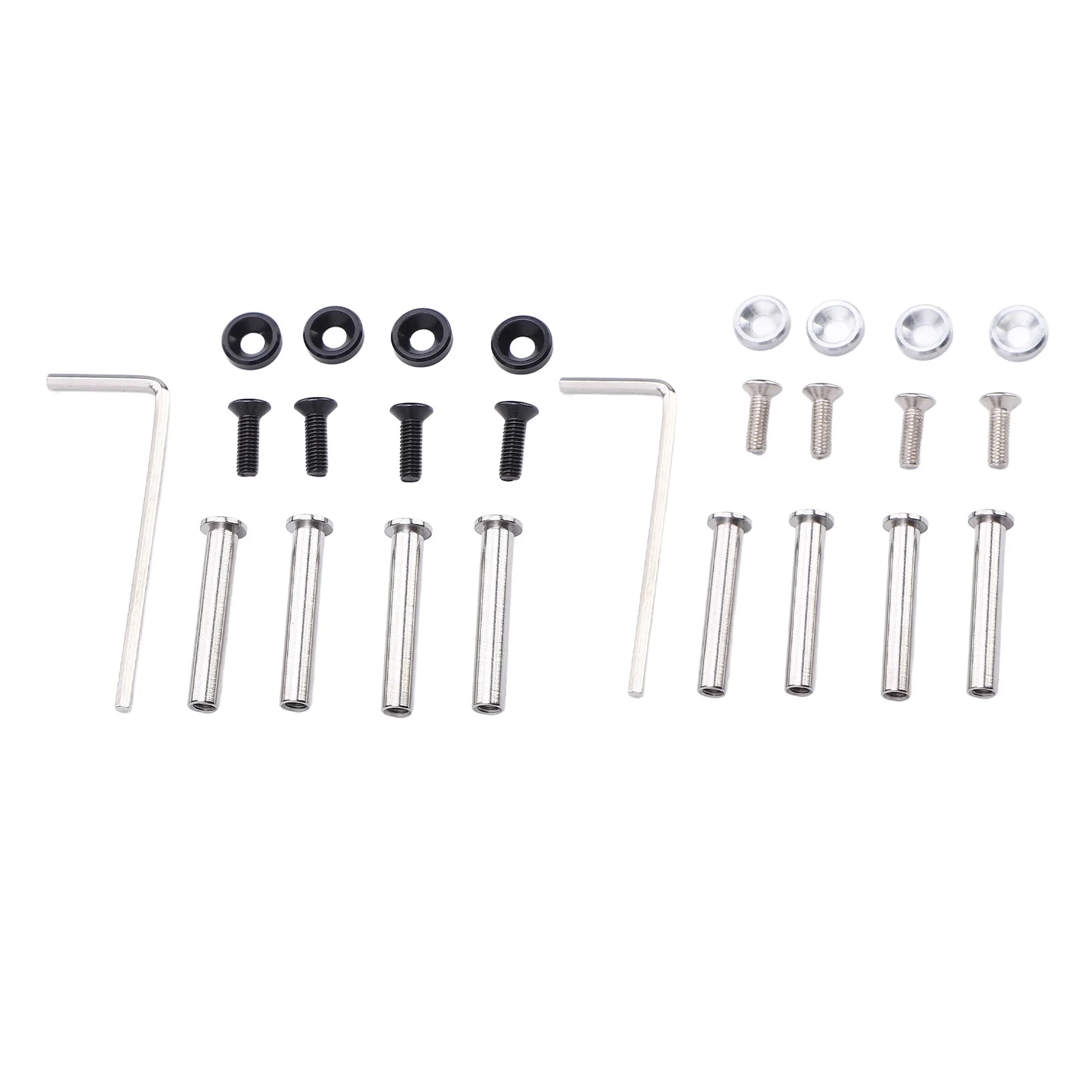 CPU Fan Screw Kit Computer Case Fan Screws Color Anodizing CPU Fan Screws PC Cooling Fan Mount Screws Kit with Washers