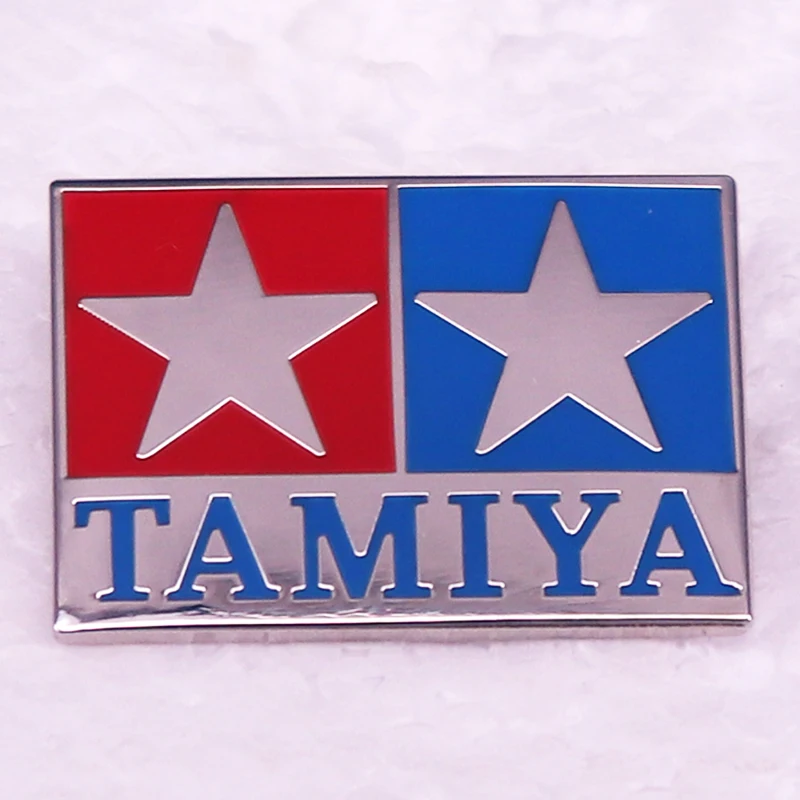 

Plastic Model Manufacturer Logo Badge Enamel Pin Brooch Jewelry