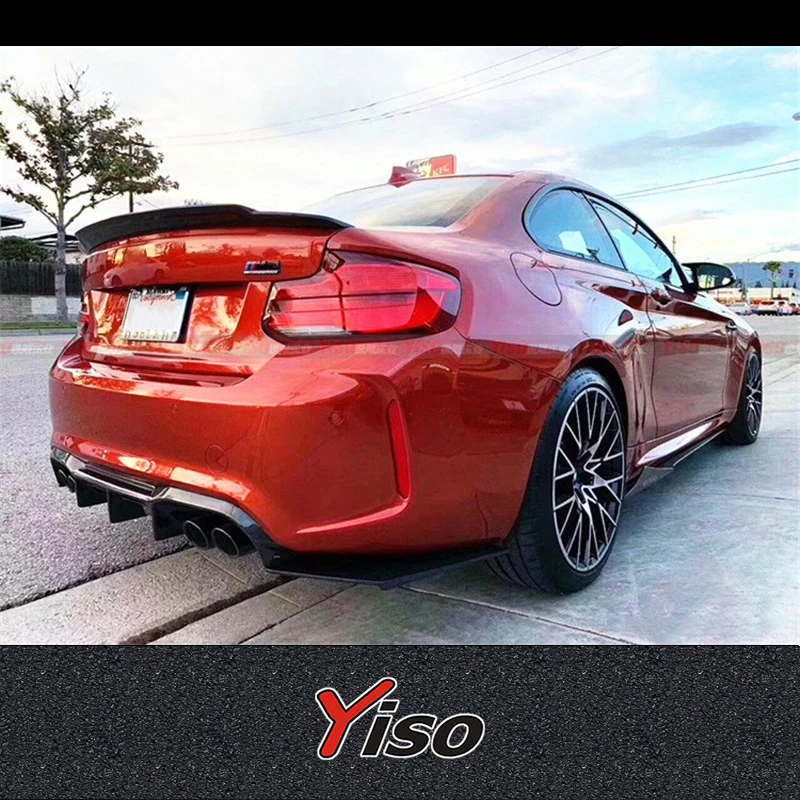 

Suitable for BMW M2C Carbon fiber Modified encirclement Aerodynamic kit MTC Rear Lip