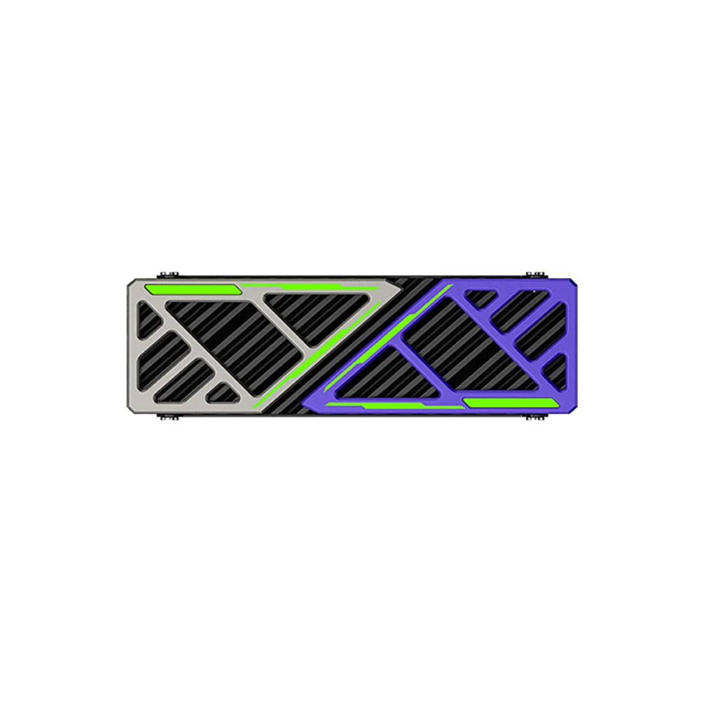 Für M.2 2280 NVMe SSD Kühler Aluminiumlegierung Kühlkörper 5-30 ℃ Temperaturreduzierung für Gaming-PC Desktop-Computer SSD-Kühlradiator – Detail 2