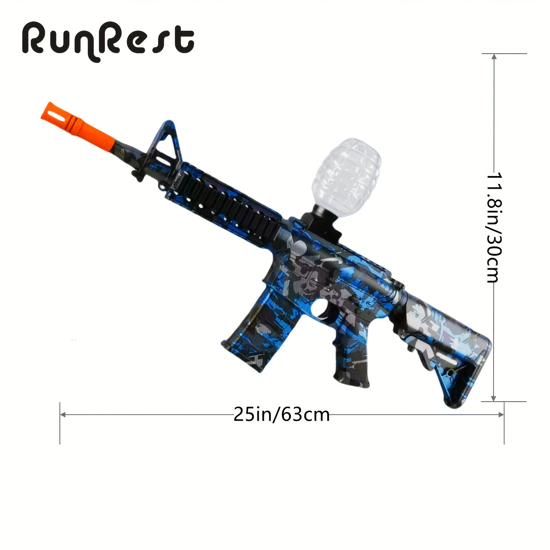

Blaster Gun,Electric Ball Blaster , High Orbeez Gun Performance Cool Toy Gun, Rechargeable Splatter Ball Toys for Outdoor Activi