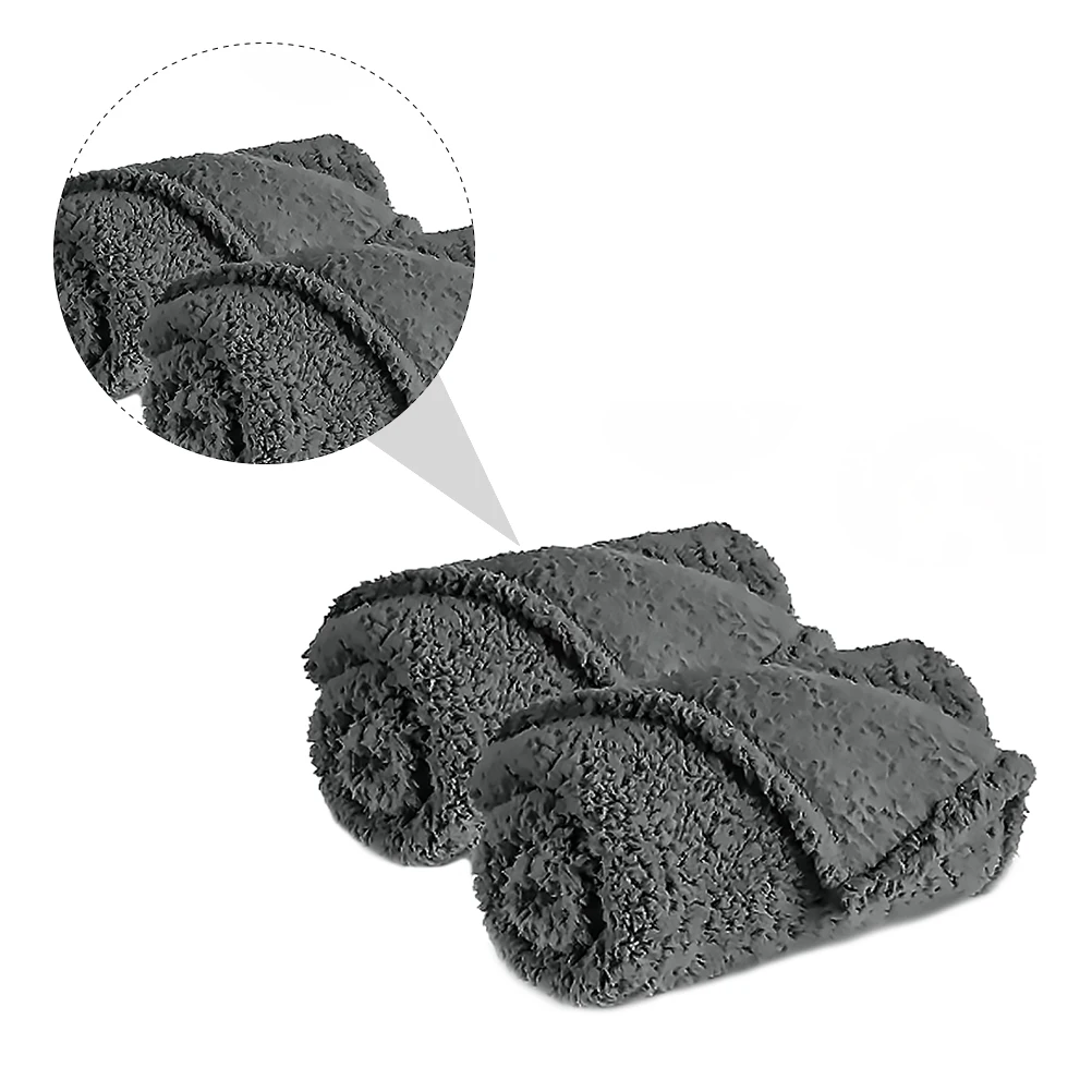 2pcs Pet Blanket for Cats Dogs Puppy Kitten Warm Sleeping Mat Bed Cover Towel Bathrobe Pad Protector Small Animal