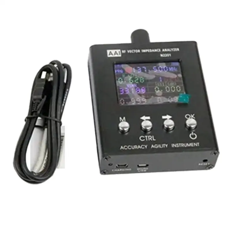 A99E-N2201SS For RF Vector Impedance Analyzer Meter Tester 35Mhz-2700Mhz UV For ANT SWR Antenna With Power Measuring Function