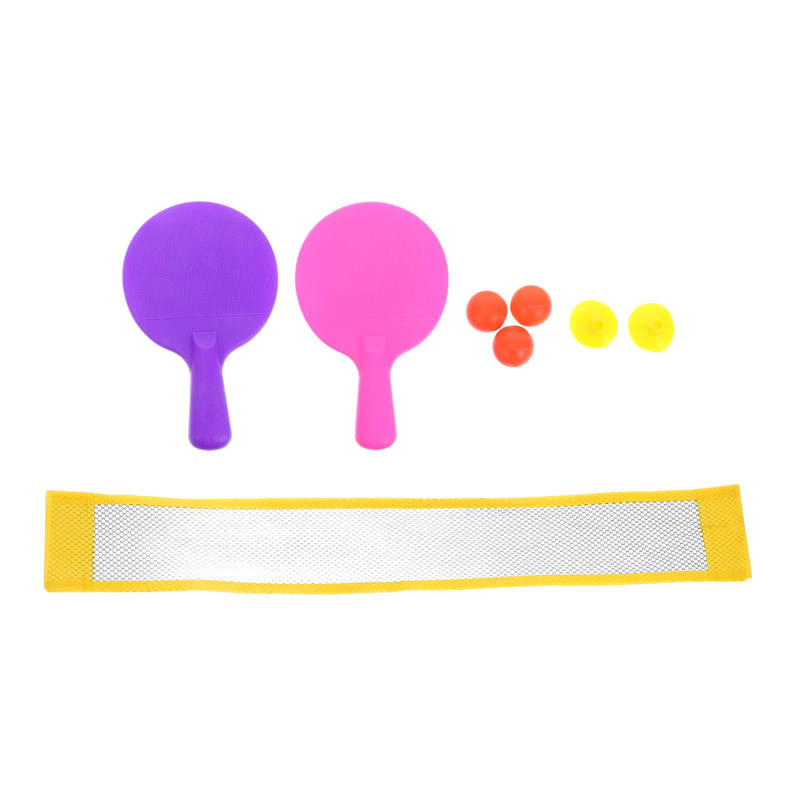 

Table Tennis Set For Lightweight Portable Rebound Tabletop Training Equipment Indoor Outdoor Play Mini Pingpong Racket