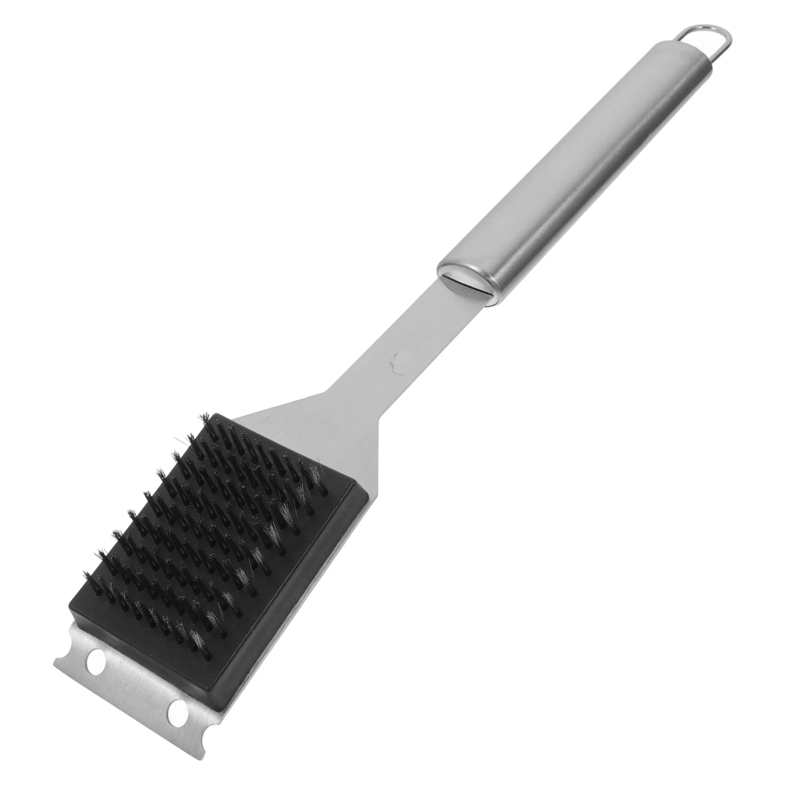 Stainless Steel Grill Brush Set Bbq Cleaning Kit with Scraper and Scrubber for Gas Charcoal Grills Grill Maintenance Spotless view 5