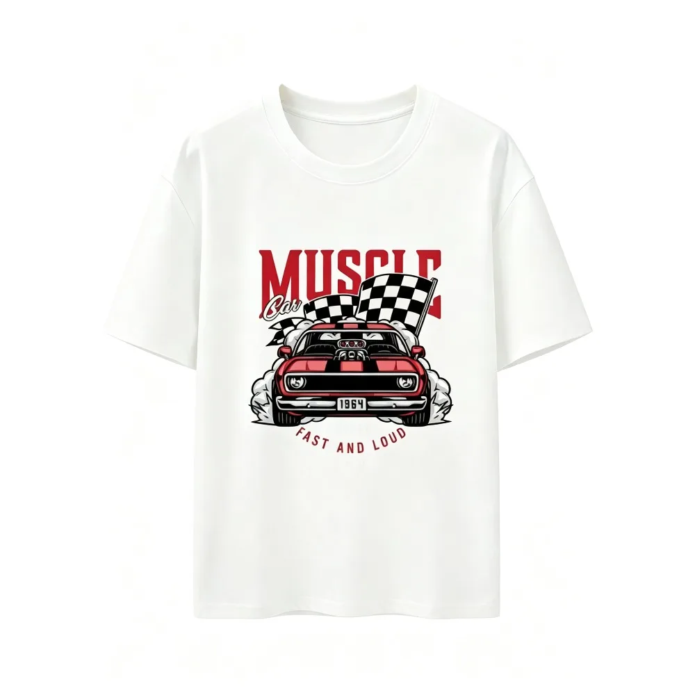 2026 New Men Trendy Halloween Graphic Print T-shirt,   Great For Festival Party Casual Attire For Halloween Enthusiasts